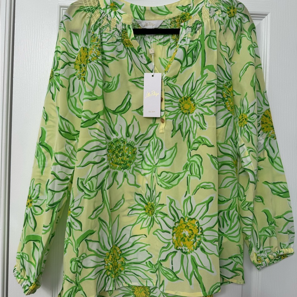 Lilly Pulitzer Elsa Top in Sunbelievable
